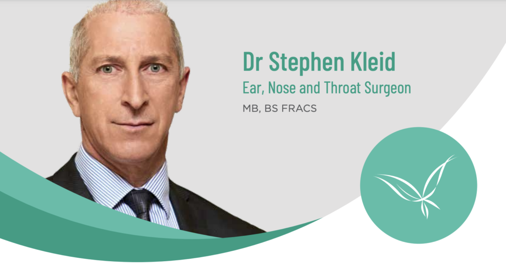 Dr Stephen Kleid Bio